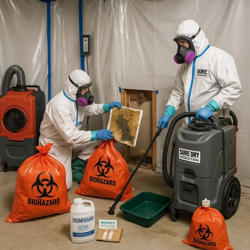 Contaminated Water Handling Protocols process in Richland, MO