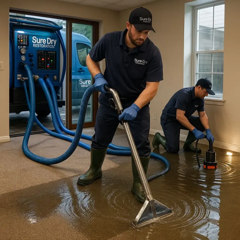 Water Extraction and Removal process in Richland, MO